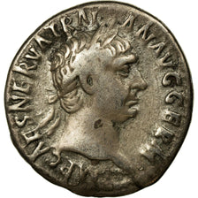 Moneta, Trajan, Denarius, 98-99, Rome, EF(40-45), Srebro, RIC:10