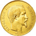 Moneda, Francia, Napoleon III, Napoléon III, 50 Francs, 1857, Paris, EBC, Oro