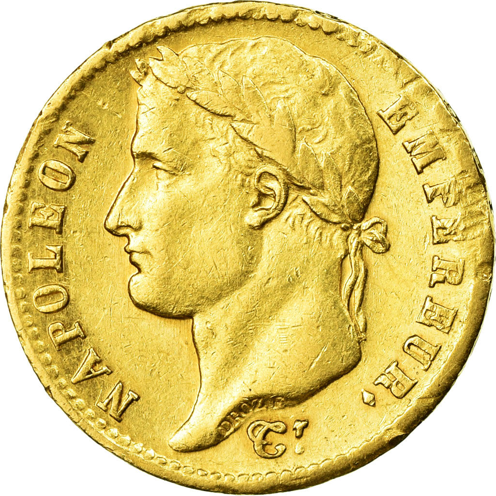 Munten, Frankrijk, Napoléon I, 20 Francs, 1811, Paris, ZF, Goud, KM:695.1