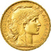 Moeda, França, Marianne, 20 Francs, 1905, Paris, AU(55-58), Dourado, KM:847