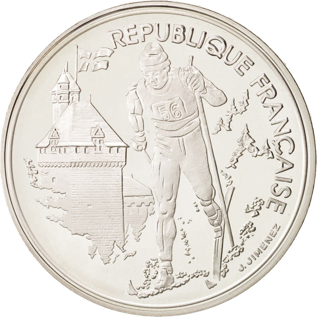 Coin, France, 100 Francs, 1991, MS(65-70), Silver, KM:994