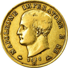 Coin, ITALIAN STATES, KINGDOM OF NAPOLEON, Napoleon I, 40 Lire, 1814, Milan