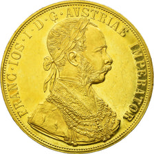 Coin, Austria, Franz Joseph I, 4 Ducat, 1915, Official restrike, MS(60-62)
