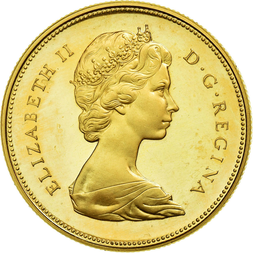 Coin, Canada, Elizabeth II, 20 Dollars, 1967, Ottawa, MS(64), Gold