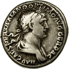 Moneta, Trajan, Denarius, 116, Rome, BB, Argento, RIC:318