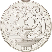 San Marino, 10 Euro, 2003, Rome, Silver, KM:454