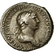 Coin, Trajan, Denarius, 115, Rome, EF(40-45), Silver, RIC:355