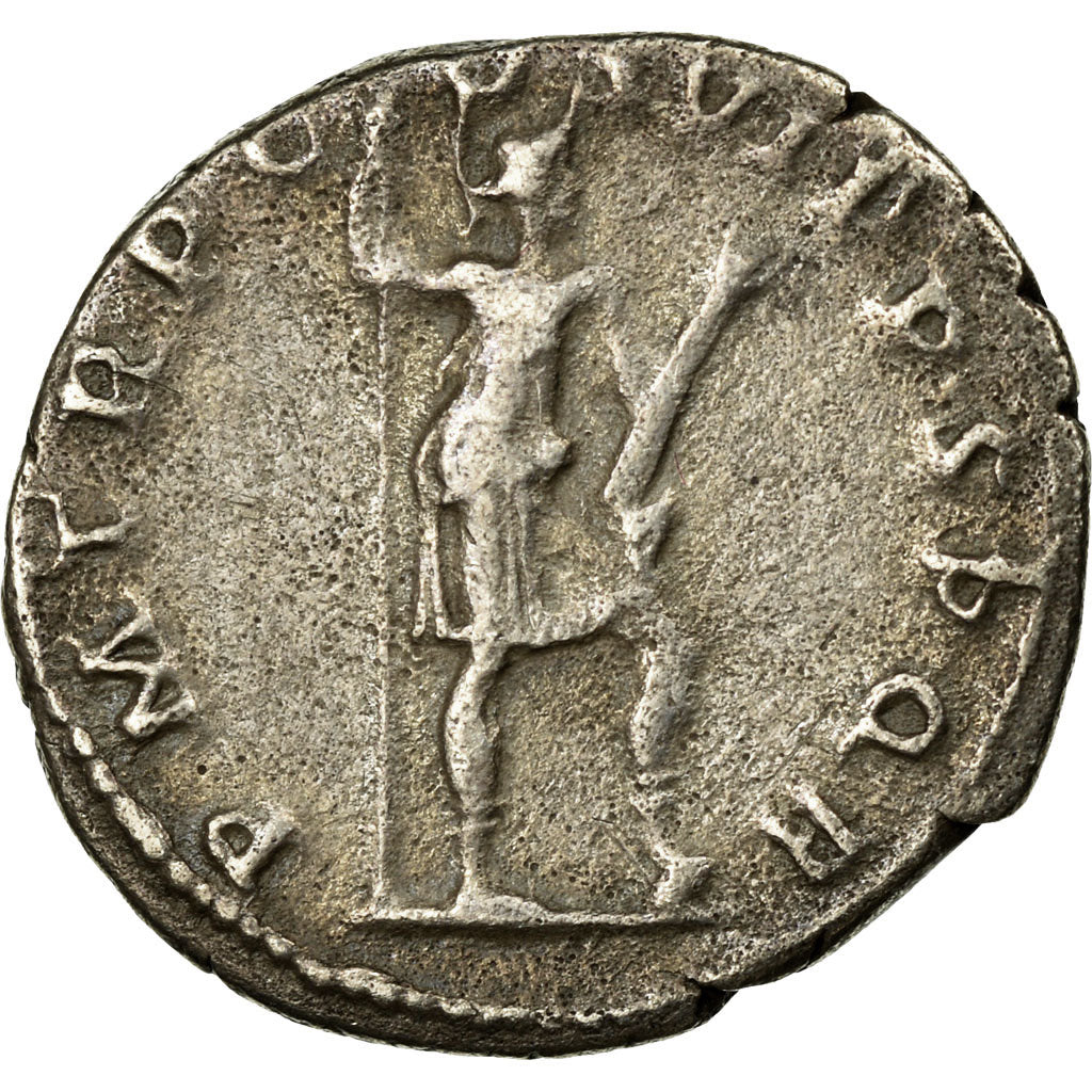 Coin, Trajan, Denarius, 115, Rome, EF(40-45), Silver, RIC:355