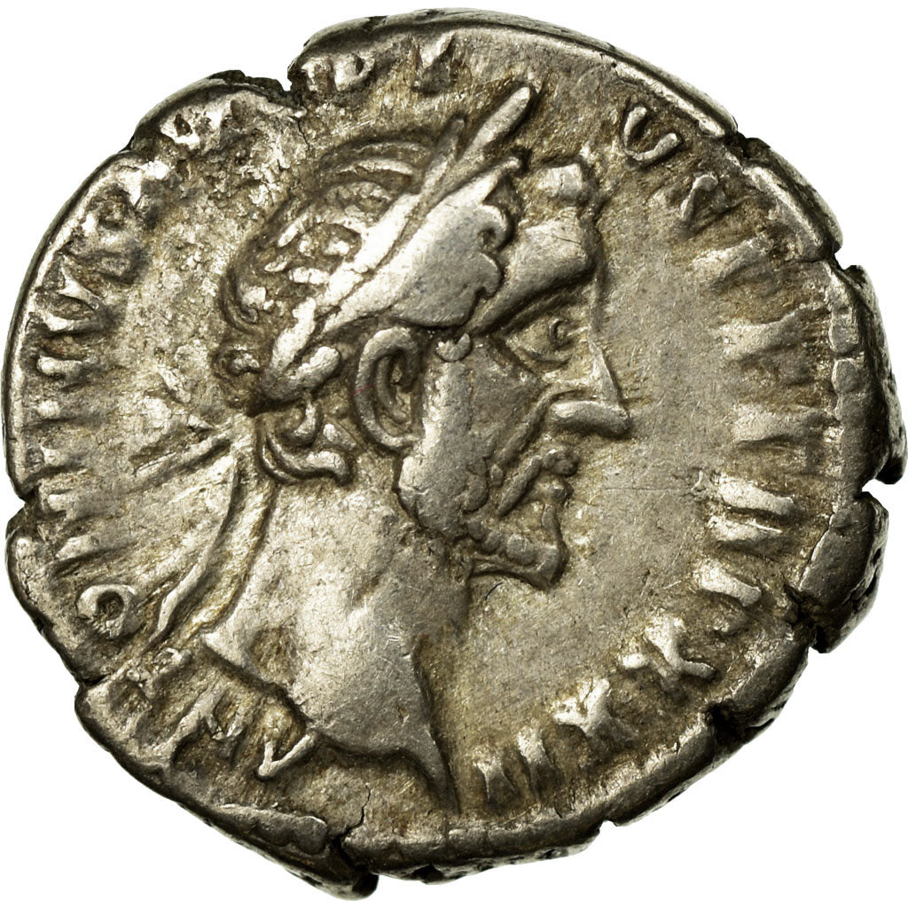 Coin, Antoninus Pius, Denarius, 159-160, Rome, VF(30-35), Silver, RIC:286a