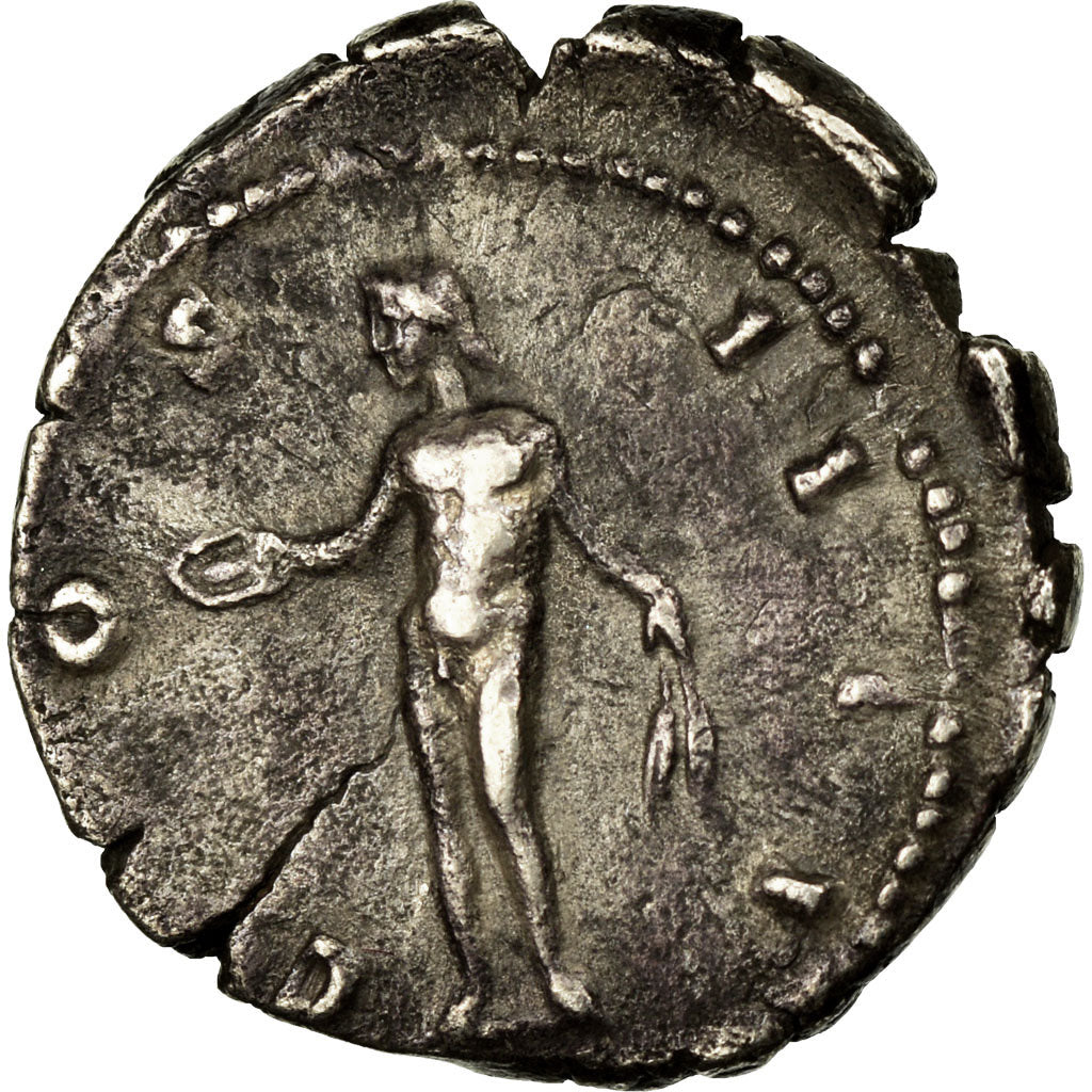 Coin, Antoninus Pius, Denarius, 150-151, Rome, AU(50-53), Silver, RIC:196