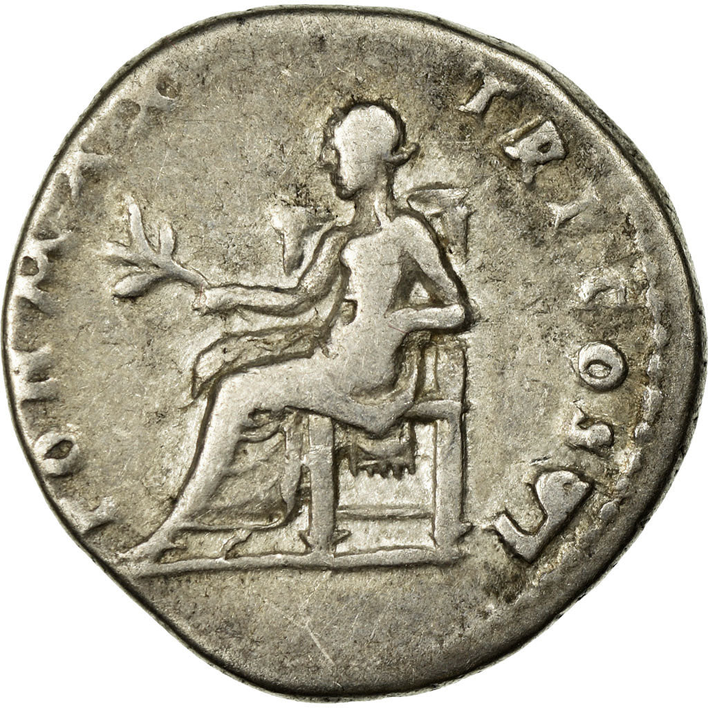 Coin, Vespasian, Denarius, 75, Rome, VF(30-35), Silver, RIC:772