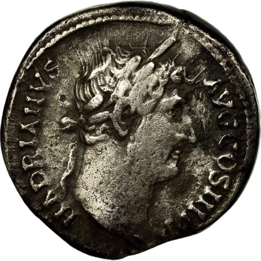 Coin, Hadrian, Denarius, AD 134-138, Rome, EF(40-45), Silver, RIC:307