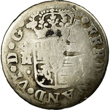 Münze, Spanien, Ferdinand VI, 1/2 Réal, 1748, Madrid, SGE+, Silber, KM:370.1