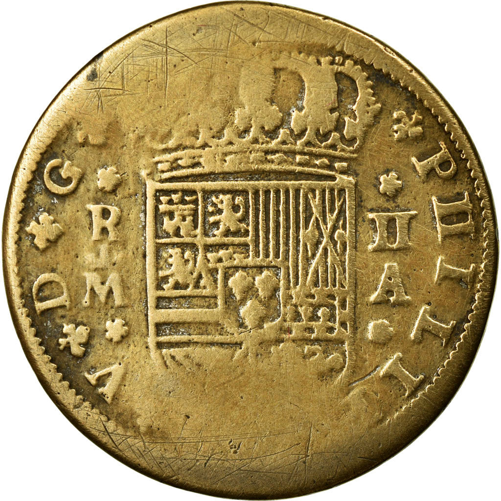 Moneda, España, Philip V, 2 Reales, 1723, Madrid, BC, Plata, KM:296