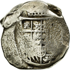Coin, Spain, Philip IV, 8 Reales, COB, F(12-15), Silver