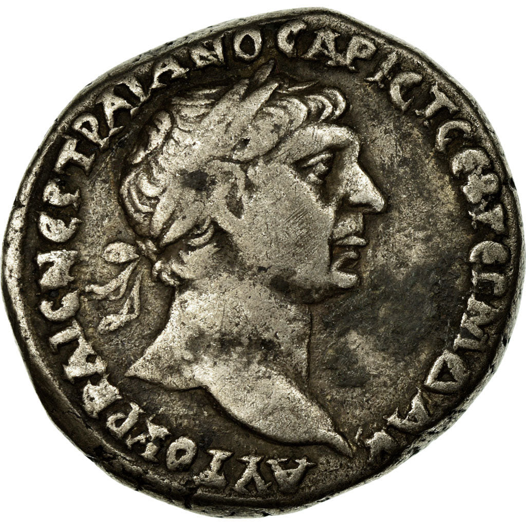 Coin, Phoenicia, Trajan, Tetradrachm, Year 15, Tyre, EF(40-45), Silver