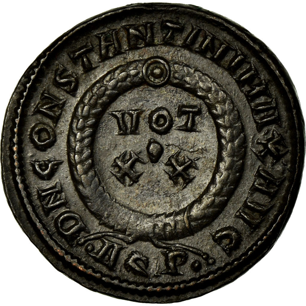 Coin, Constantine I, Follis, 321, Aquileia, MS(60-62), Copper, RIC:85