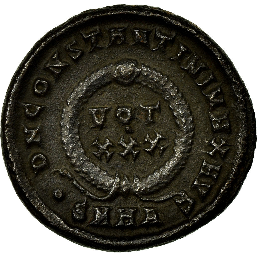 Coin, Constantine I, Follis, 325-326, Heraclea, AU(55-58), Copper, RIC:70