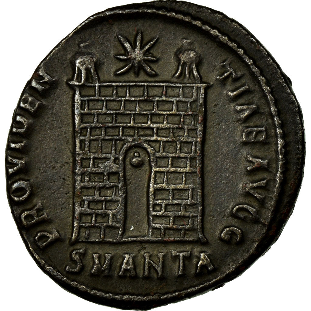 Moneta, Constantine I, Follis, 327-329, Antioch, SPL-, Rame, RIC:81