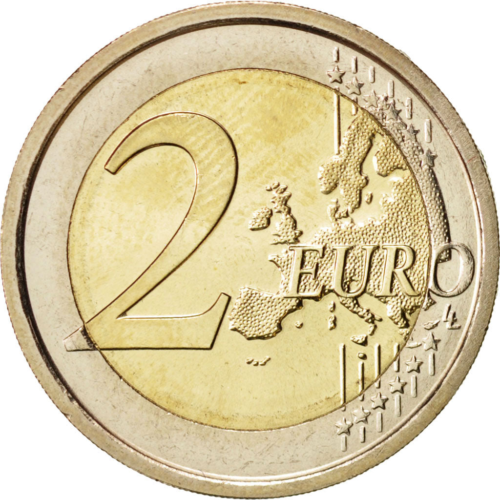 San Marino, 2 Euro, 2011, MS(65-70), Bi-Metallic, KM:486