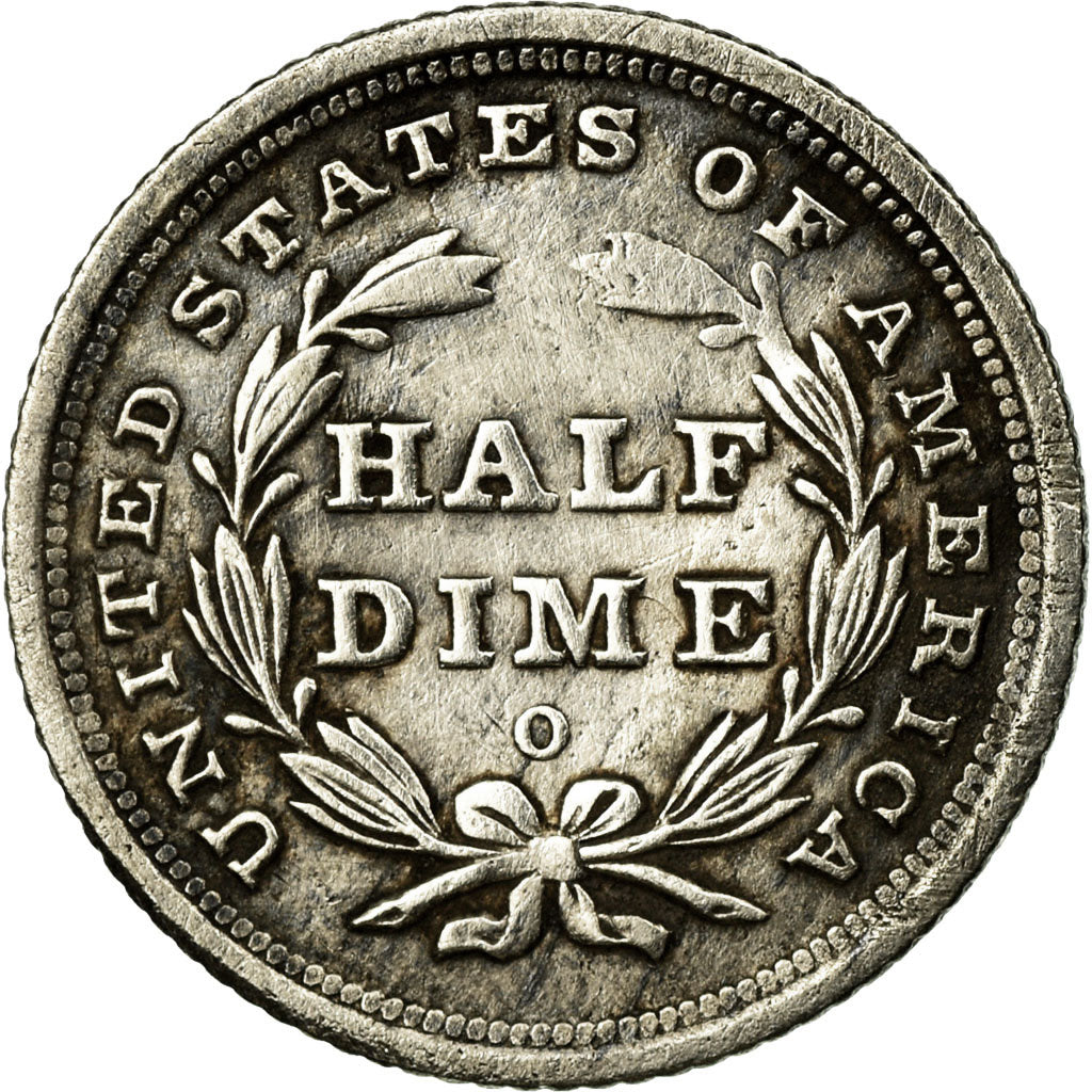 Moneda, Estados Unidos, Seated Liberty Half Dime, Half Dime, 1839, U.S. Mint