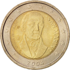 San Marino, 2 Euro, 2004, Bi-Metallic, KM:467