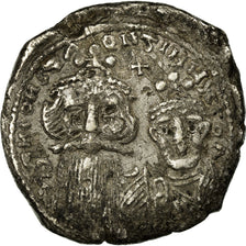 Münze, Constans II, Hexagram, 654-659, Constantinople, S+, Silber, Sear:996
