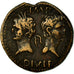 Coin, Augustus & Agrippa, Dupondius, 16-10 AD, Nemausus, VF(30-35), Bronze