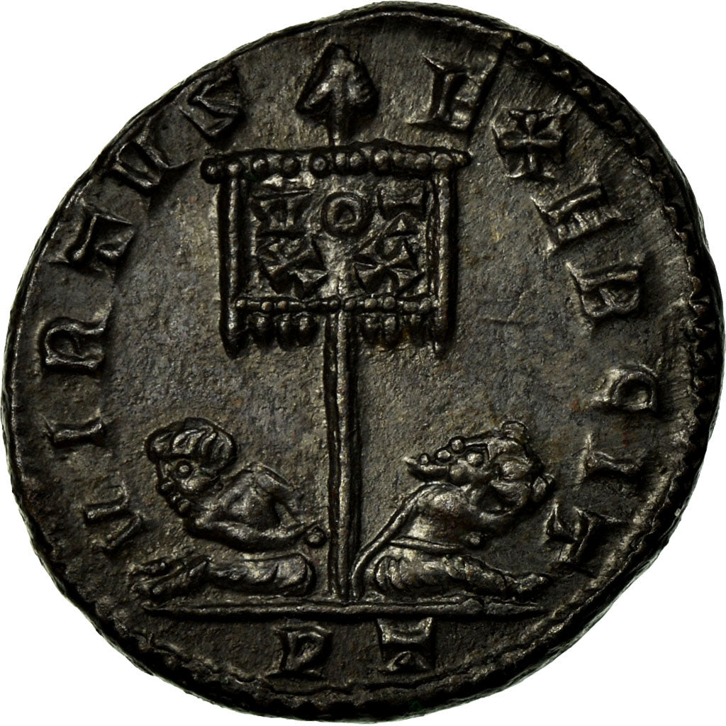 Coin, Constantine I, Follis, 319-320, Ticinum, MS(63), Copper, RIC:114