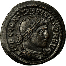 Moneta, Constantine I, Follis, 312-313, Ostia, SPL-, Rame, RIC:85