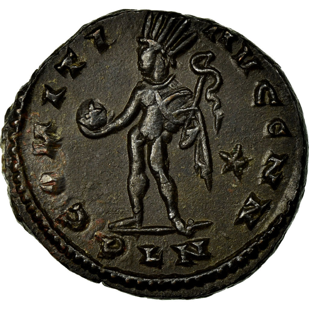 Moneta, Constantine I, Follis, AD 311-312, London, SPL, Rame, RIC:153