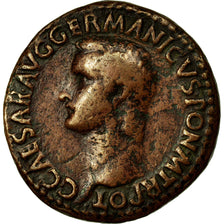 Moneda, Caligula, As, 37-38, Rome, MBC, Cobre, RIC:38