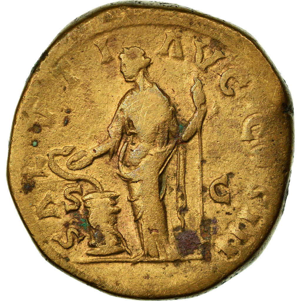 Coin, Marcus Aurelius, Sestertius, 169, Rome, VF(30-35), Bronze, RIC:964