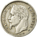 Coin, France, Napoleon III, Franc, 1866, Strasbourg, EF(40-45)