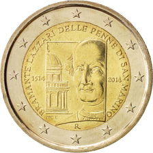 San Marino, 2 Euro, 2014, Bi-Metallic, KM:New