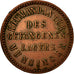 Coin, Germany, Kommandantur des Gefangenen-Lagers, 10 Mark, AU(55-58), Copper