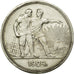 Moeda, Rússia, URSS, Rouble, 1924, Leningrad, AU(55-58), Prata, KM:90.1