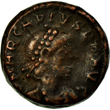 Coin, Arcadius, Nummus, 388-392, Constantinople, VF(30-35), Copper, RIC:86c