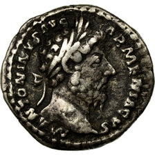 Coin, Marcus Aurelius, Denarius, 165, Rome, EF(40-45), Silver, RIC:138