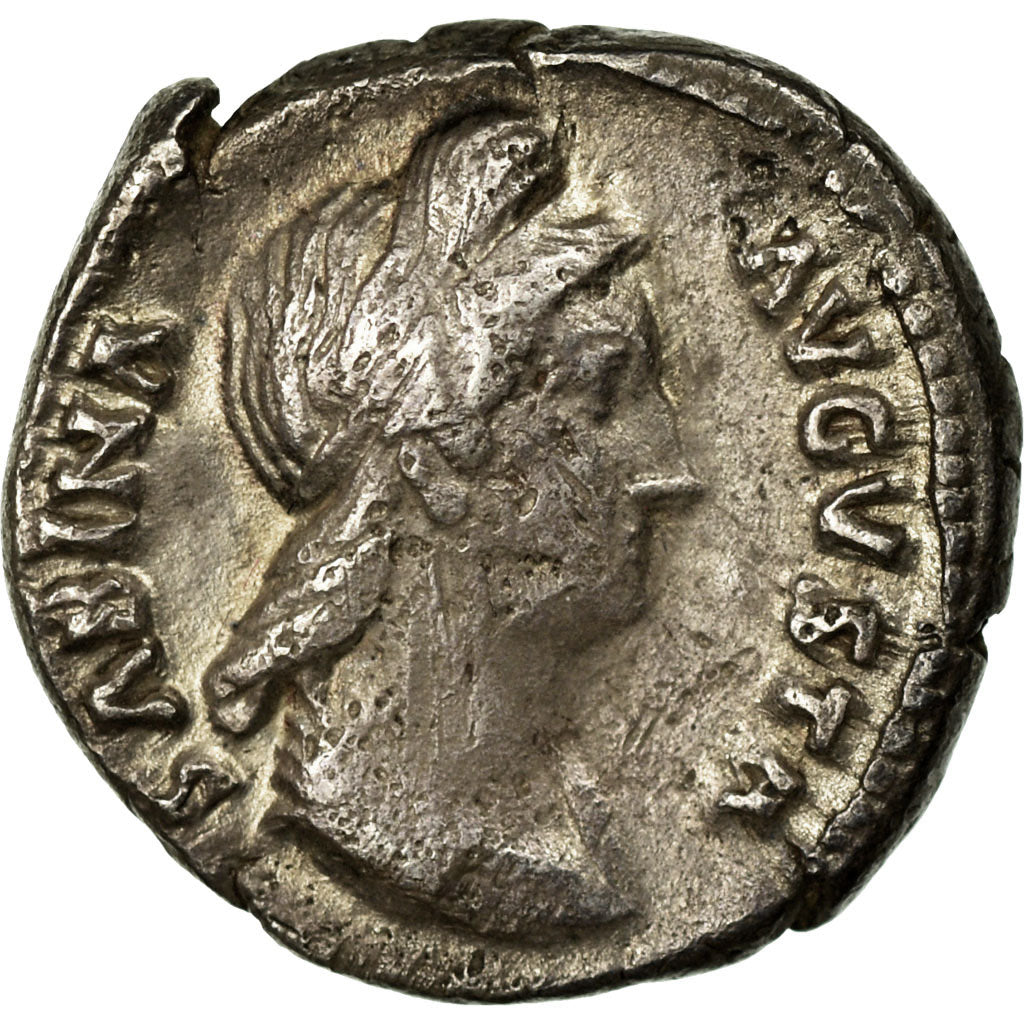 Coin, Sabina, Denarius, 136, Rome, VF(30-35), Silver, RIC:399