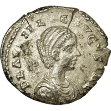 Coin, Plautilla, Denarius, 202, Laodicea, AU(50-53), Silver, RIC:370