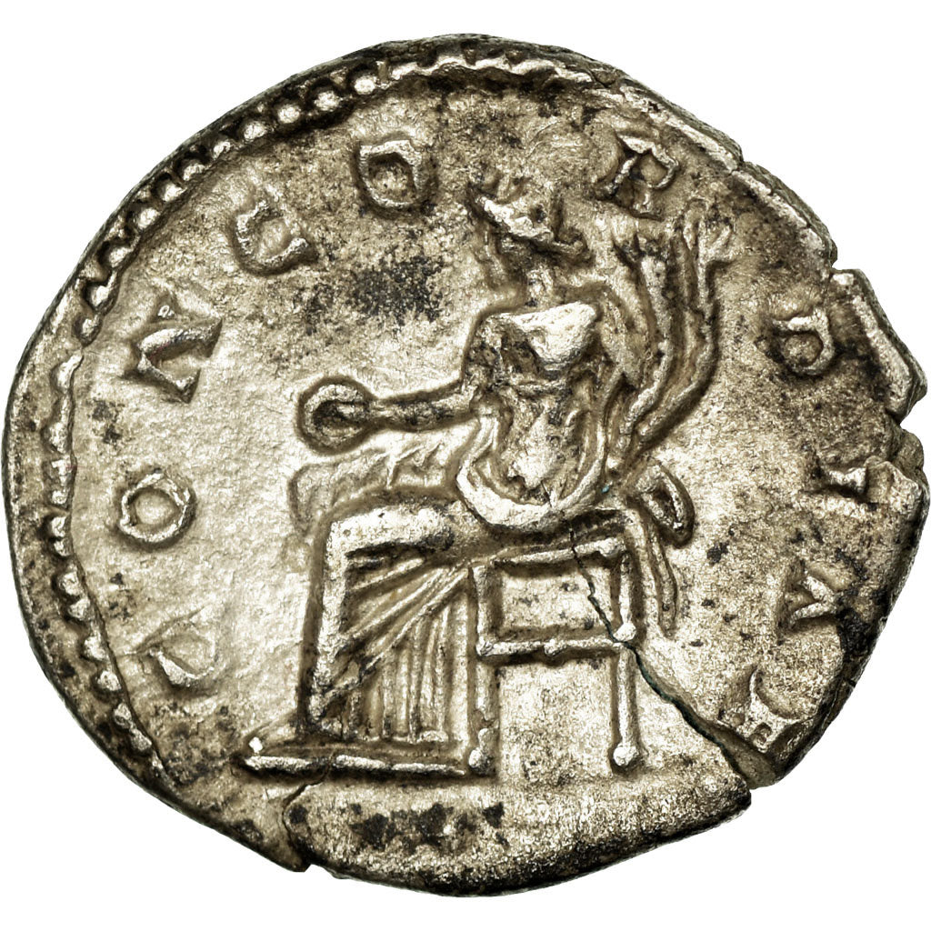 Coin, Plautilla, Denarius, 202, Laodicea, AU(50-53), Silver, RIC:370
