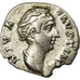 Coin, Faustina I, Denarius, 148, Rome, AU(50-53), Silver, RIC:344