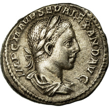 Coin, Severus Alexander, Denarius, AD 223, Rome, AU(50-53), Silver, RIC:173