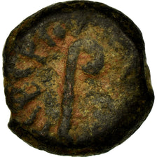 Münze, Judaea, Pontius Pilate, Prutah, 30-31 AD, Jerusalem, SGE+, Kupfer