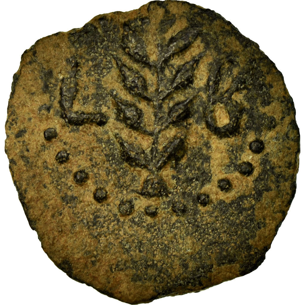 Münze, Judaea, Valerius Gratus, Prutah, 15 AD, Jerusalem, S+, Kupfer