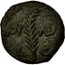 Coin, Judaea, Valerius Gratus, Prutah, 18 AD, Jerusalem, EF(40-45), Copper