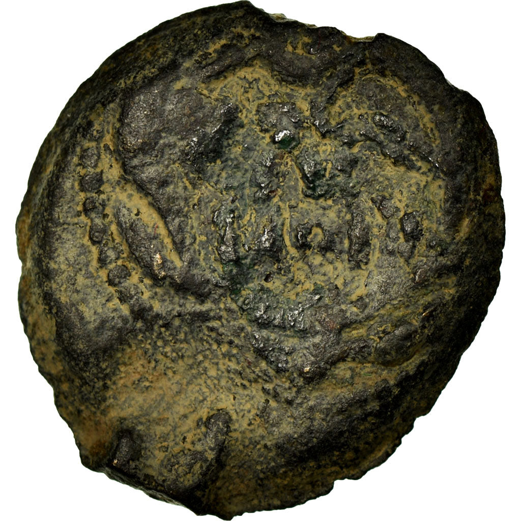 Coin, Judaea, Valerius Gratus, Prutah, 16 AD, Jerusalem, VF(20-25), Copper