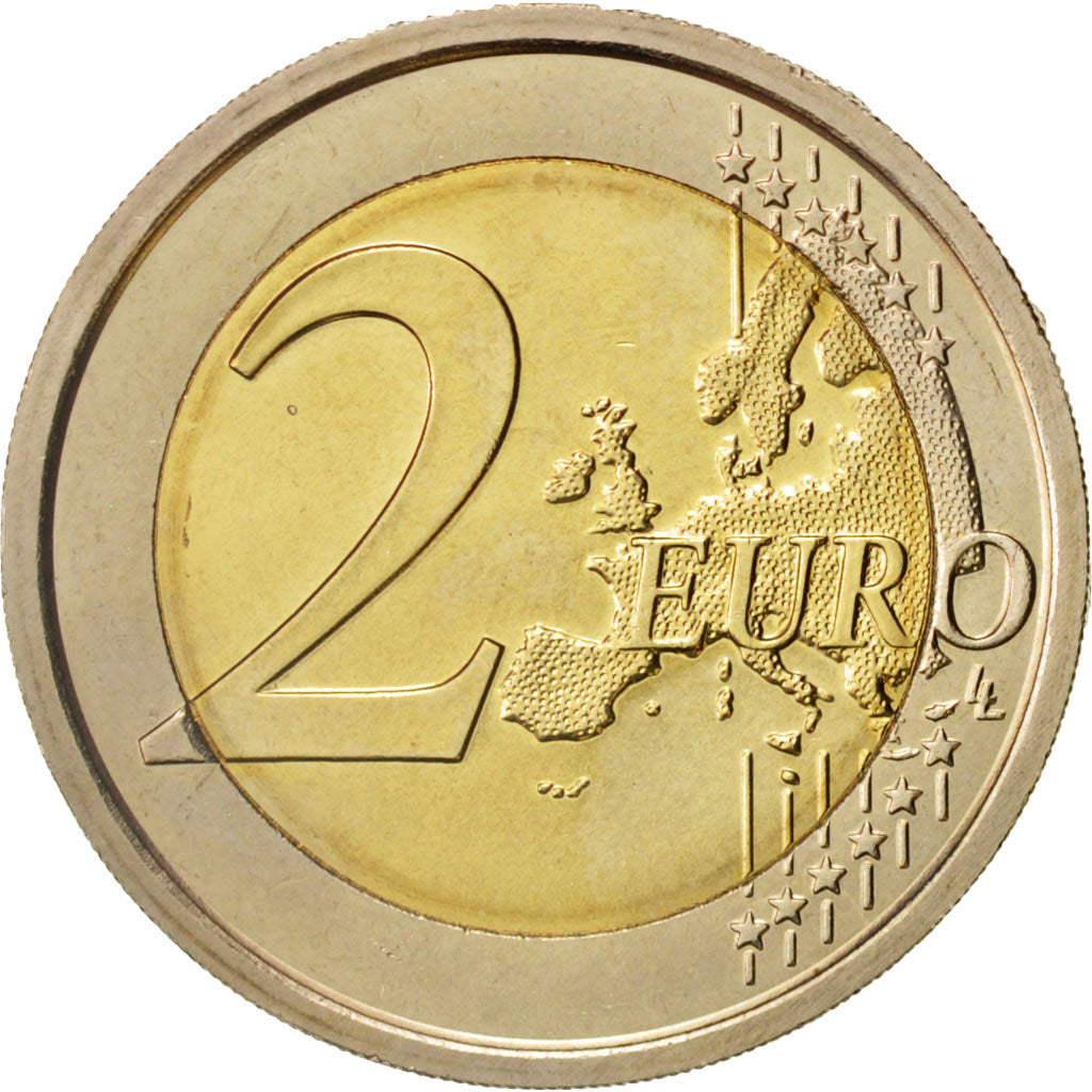 San Marino, 2 Euro, 2011, Bi-Metallic, KM:500