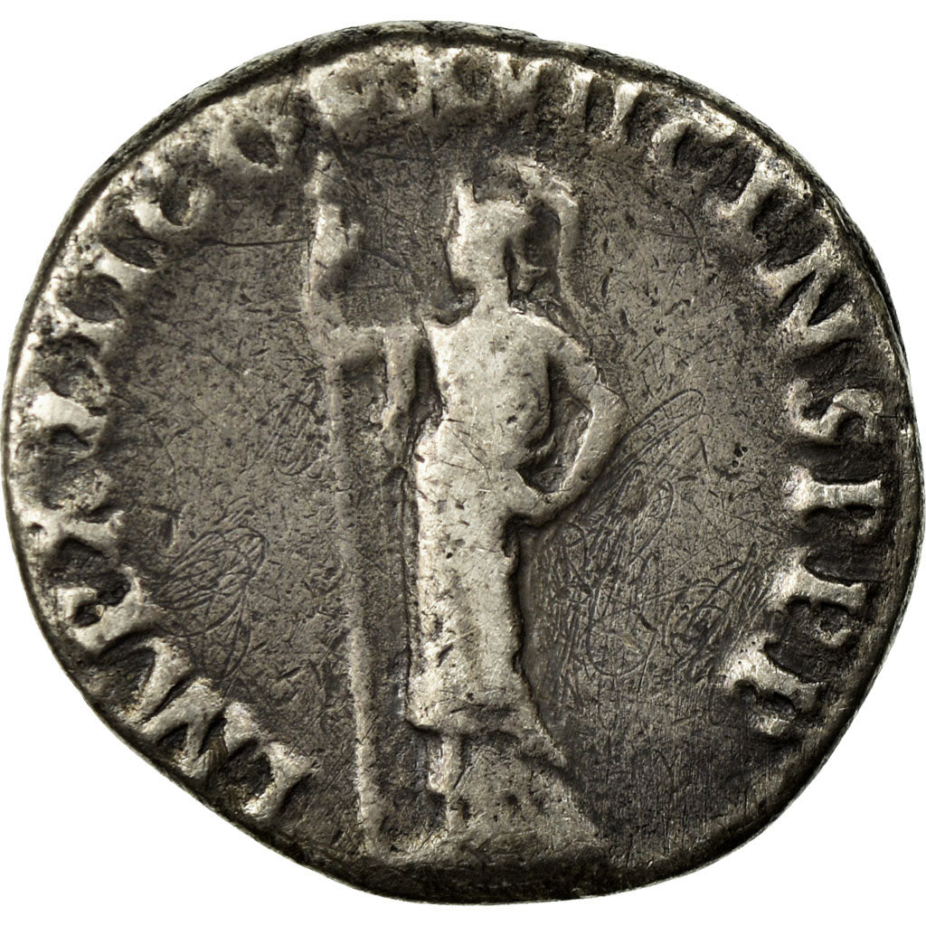 Coin, Domitian, Denarius, 95, Rome, VF(30-35), Silver, RIC:773